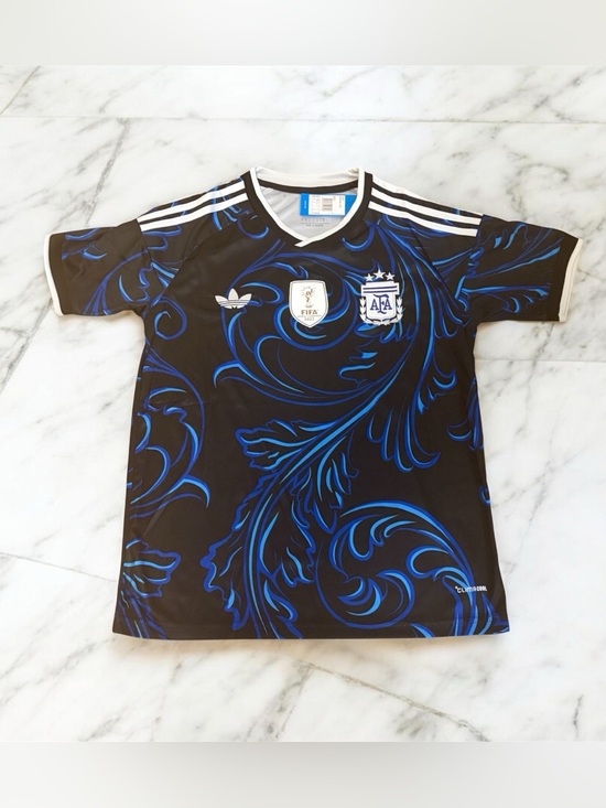 adidas Other - Argentina 2026 Away Soccer Jersey Adult Shirt Black Blue S-L